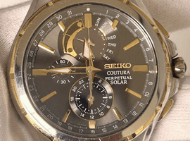 SEIKO / コーチュラ パーペチュアルソーラー / V198-0AB0 / 状態ランク：BCなど6点（福岡県朝倉市・出張買取）｜時計の高価買取なら【バイセル】