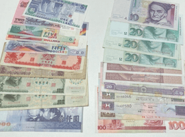 海外紙幣／ゾロ目一万円紙幣／硬貨／など