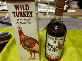 ウイスキー：WILD TURKEY（8年 旧ボトル）／ブランデー：REMY MARTIN（XO スペシャル 現行 クリアボトル）など4点