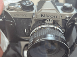 Nikon：NEW FM2/T チタン ボディ＋Ai-S NIKKOR 20mm F2.8／Nikon：Ai-S NIKKOR 50mm F1.4など2点