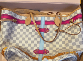 LOUIS VUITTON / ダミエ アズール / ネヴァーフルMM / N41734など5点