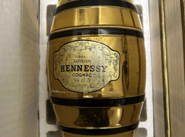 ブランデー／Hennessy：ナポレオン 樽型 ゴールド（状態ランク：B）など3点