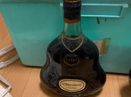 ブランデー：Hennessy（エクストラ グリーンボトル 金キャップ）／ブランデー：REMY MARTIN（XOスペシャル 旧クリアボトル）など2点