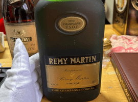 ブランデー/REMY MARTIN:VSOP 旧旧旧 スクエアボトル(状態ランク:D)など5点