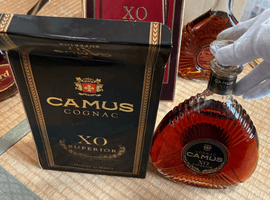 ブランデー/CAMUS:XO スペリオール(状態ランク:C)など6点