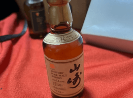 ウイスキー：Suntory（山崎 12年 ピュアモルト 向獅子）／ウイスキー：Suntory（山崎 10年 ピュアモルト グリーンラベル ミニボトル）など5点