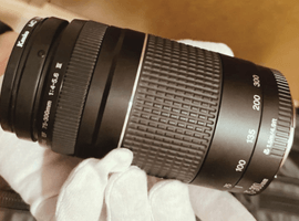 Canon：レンズ／Canon：交換レンズ付きボディなど2点