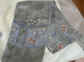 相良刺繍の袋帯など5点