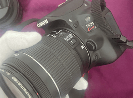 Canon：EOS Kiss X7 ボディ+	EF-S 18-55mm F3.5-5.6 IS STMなど3点