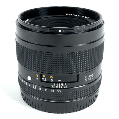 中判カメラ用レンズ CONTAX Planar T*80mm F2（645）