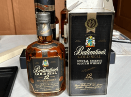 ウイスキー：Ballantines（12年 ゴールドシール）／ウイスキー：KIRIN（富士山麓）など3点
