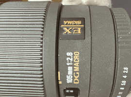 SIGMA：105mm F2.8EX MACRO (ニコンF用)など5点