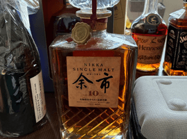 ウイスキー／NIKKA：シングルモルト 余市 10年 北海道余市モルト原酒仕様（状態ランク：D）など7点