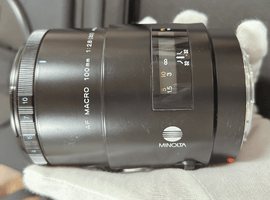 MINOLTA：AF 100mm F2.8 MACRO／MINOLTA：レンズなど9点（東京都