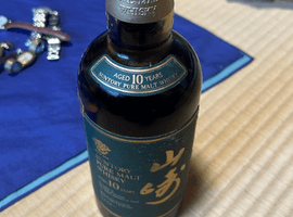 ウイスキー/Suntory:山崎 10年 ピュアモルト グリーンラベル(状態ランク:B)など4点