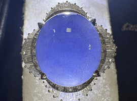 Pt900 / スターサファイア / 17.76ct / メレダイヤ / 1.92ct / メレダイヤ / 0.30ctなど6点