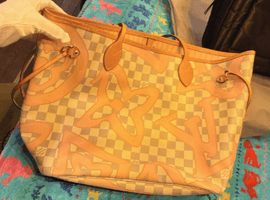 LOUIS VUITTON / ダミエ アズール / ネヴァーフル MM タヒチ / N41050 / 状態ランク：Bなど4点