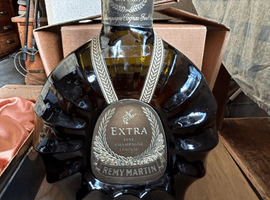 ブランデー／REMY MARTIN：エクストラ グリーンボトル（状態ランク：D）など4点