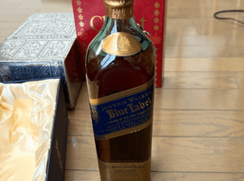 ウイスキー／Johnnie Walker：ブルーラベル（状態ランク：A）など5点