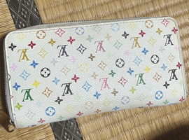 LOUIS VUITTON / マルチカラー / ジッピーウォレット / M60049 / 状態ランク：BCなど2点