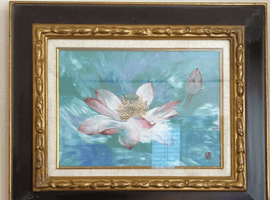 油絵：龍敬子／油絵：龍敬子など2点