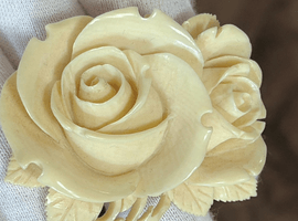 象牙製品など3点