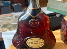 ブランデー：Hennessy（XO ゴールドキャップ グリーンボトル）／ブランデー：CAMUS（XO スペリオール）など5点