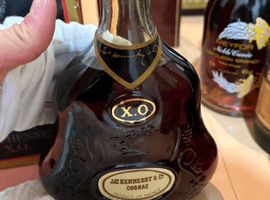 ブランデー：Hennessy（ジャズ ヘネシー XO 金キャップ グリーンボトル）／ブランデー：Hennessy（XO 金キャップ クリアボトル）など7点