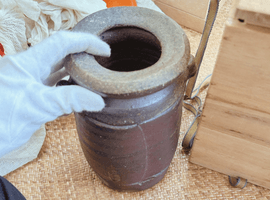 島岡達三の焼物など4点