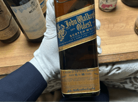 ウイスキー／Johnnie Walker：ブルーラベル オールデスト（状態ランク：B）など3点