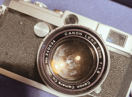 Canon：L3＋50mm F1.8 Lマウント L39／MINOLTA：ボディなど3点
