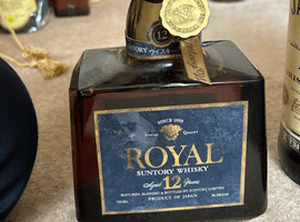 ウイスキー：Suntory（ローヤル 12年 青ラベル）／ウイスキー：WILD TURKEY（12年 ゴールドラベル）など6点