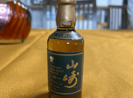 ウイスキー：Suntory（山崎 10年 ピュアモルト グリーンラベル ミニボトル）／ウイスキー：J&B（15年 リザーブ）など6点
