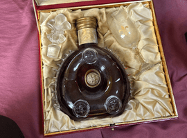 ブランデー/REMY MARTIN:ルイ13世 旧 金キャップ バカラボトル(状態ランク:D)など4点