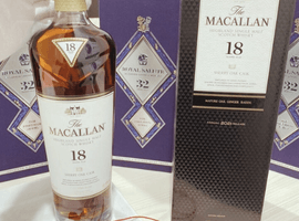 ウイスキー：MACALLAN（18年 シェリーオークカスク 2021）など12点