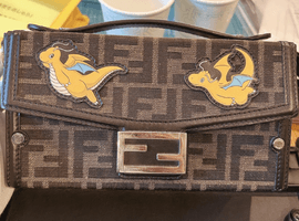 FENDI / ズッカ ポケモンコラボ カイリュウ / 7VA565 / 状態ランク：Bなど3点