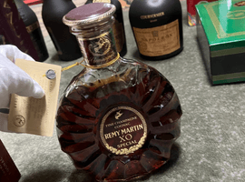 ブランデー／REMY MARTIN：XO スペシャル 旧 クリアボトル（状態ランク：D）など10点