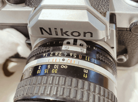 Nikon：FM シルバー ボディ+Ai NIKKOR 50mm F1.4など4点