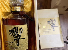 ウイスキー／Suntory：響 17年 旧 ゴールドラベル（状態ランク：D）など3点
