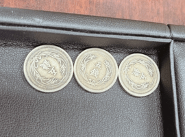 古銭　天保通宝／旭日5銭銀貨／古銭　1000円銀貨／など