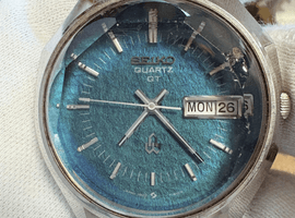 SEIKO / QT カットガラス 3803-7080 / 3803-7080 / 状態ランク:Bなど3点