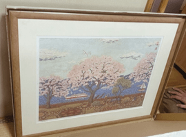 版画：山下清／陶板画：ロイヤルコペンハーゲンなど2点