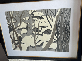 版画 / 斎藤清 / 冬の会津など5点