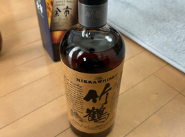 ウイスキー／NIKKA：竹鶴 35年 黒文字ラベル（状態ランク：B）など6点