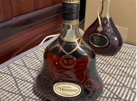 ブランデー：Hennessy（XO 金キャップ グリーンボトル）／ブランデー：MEUKOW（XO）など5点