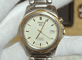 SEIKO / ドルチェ TI/18KT / 3M22-0A70 / 状態ランク：Bなど4点