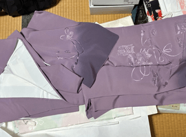 汕頭刺繍の訪問着など4点