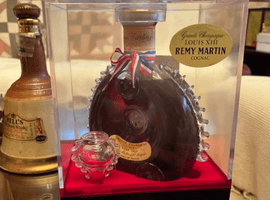 ブランデー：REMY MARTIN（ルイ13世 ベリーオールド クリアケース）／ブランデー：CAMUS（シルバートップ バカラボトル）など5点