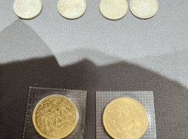硬貨／硬貨／天皇陛下御在位六十年　十万円金貨／など