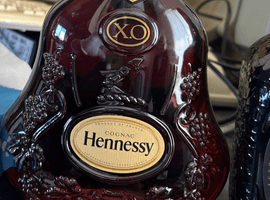 ブランデー／Hennessy：XO 金キャップ クリアボトル（状態ランク：C）など6点